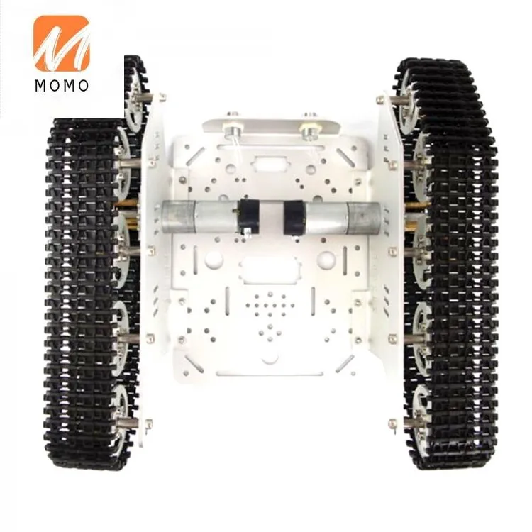 

DIY T300 Танк шасси трек автомобиль шасси металлический гусеничный робот игрушка для робота Arduino