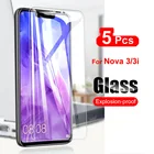 5 шт. стекло для Huawei Nova 3 3i защита для экрана закаленное стекло для Huawei Nova 3 3i 3e стекло 2.5D пленка против царапин