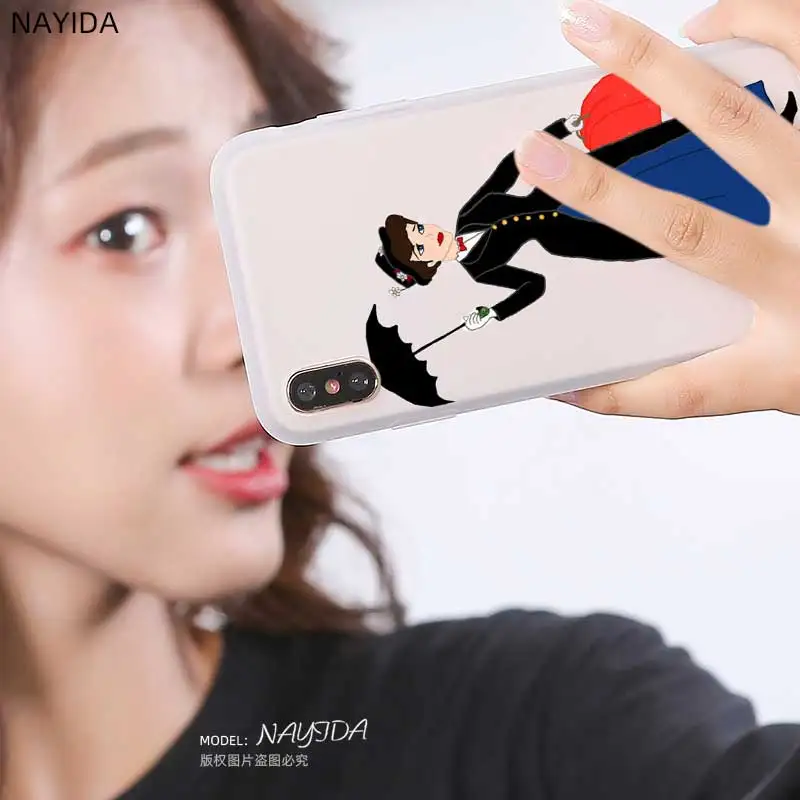Мягкий чехол для телефона Samsung Galaxy A10 A20 E A30 A40 A70 A50 A60 A80 A90 a10s a20s a30s a70s M40 umbrella mary
