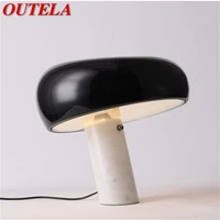 outela touch dimmer table lamp modern creative led desk lighting decorative for home bedside