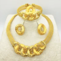 the new wholesale fashion jewellery set is brighter dubai gold jewellery for womens anniversary parties and birthday trips