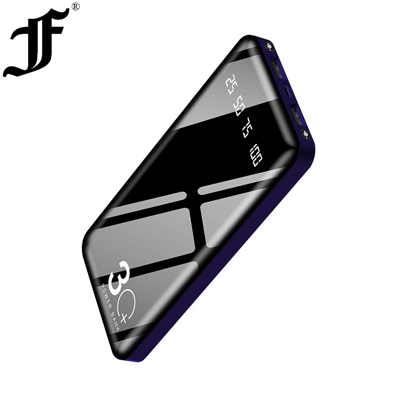 Портативное зарядное устройство 30000 мАч внешний аккумулятор для Xiaomi Mi 9 iPhone 11Pro