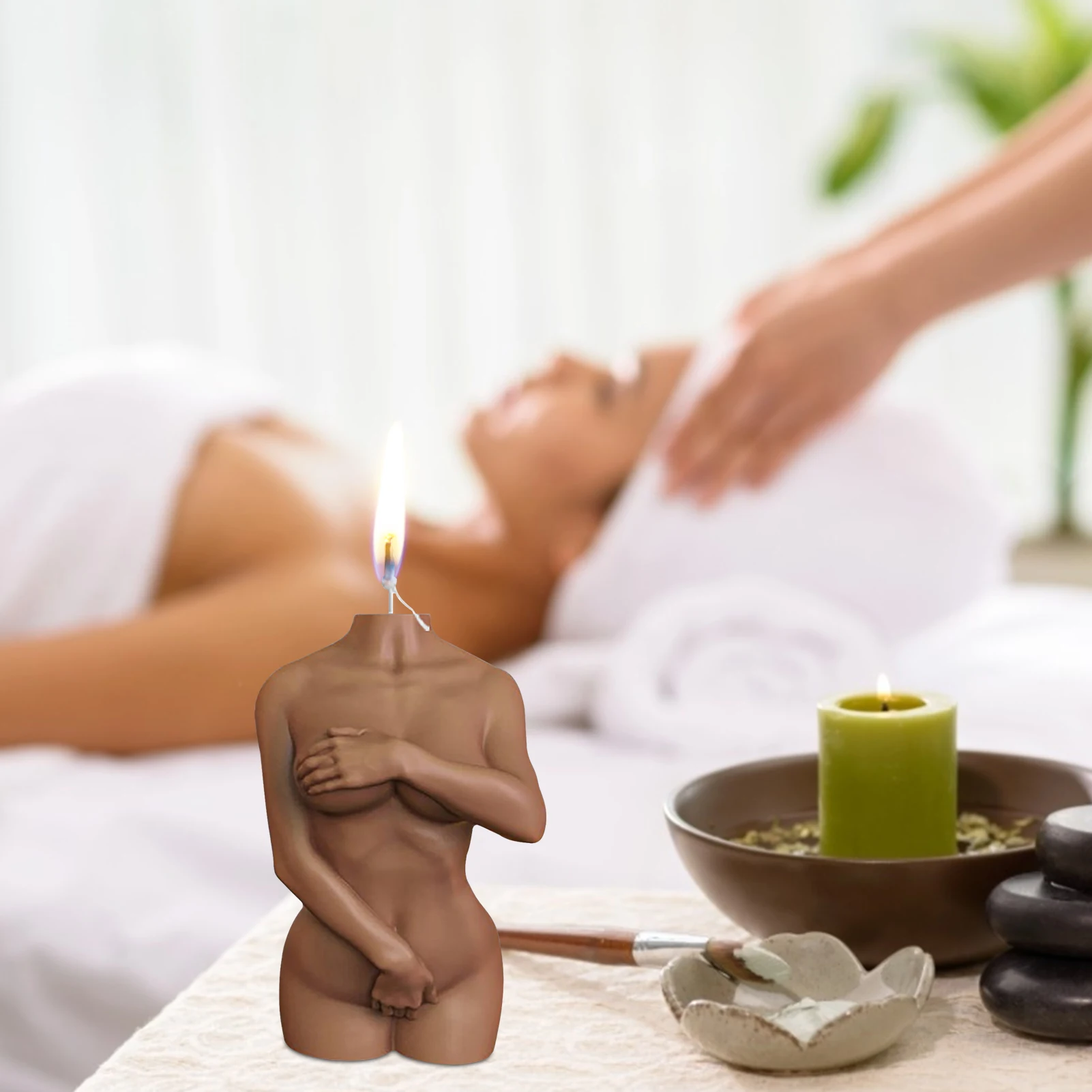 Женственная Дамская обувь Для мужчин силиконовые формы в виде тела толстые