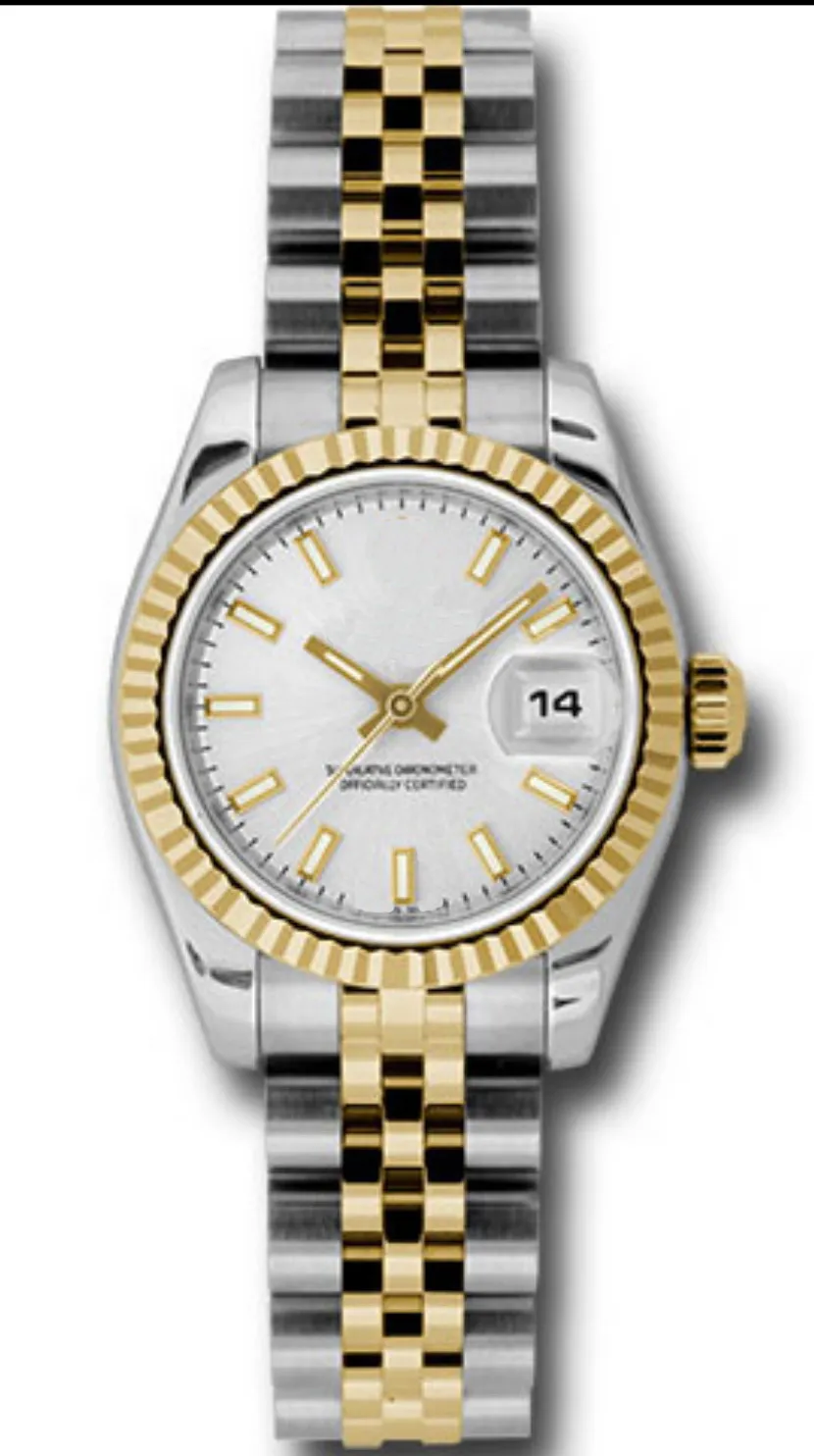 

Часы женские механические с сапфировым стеклом, 26 мм