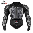 Бронированный жилет WOSAWE для мотоцикла, защитный полноразмерный жилет для мотокросса, бронированный жилет для езды на спине, на груди, спине и плечах