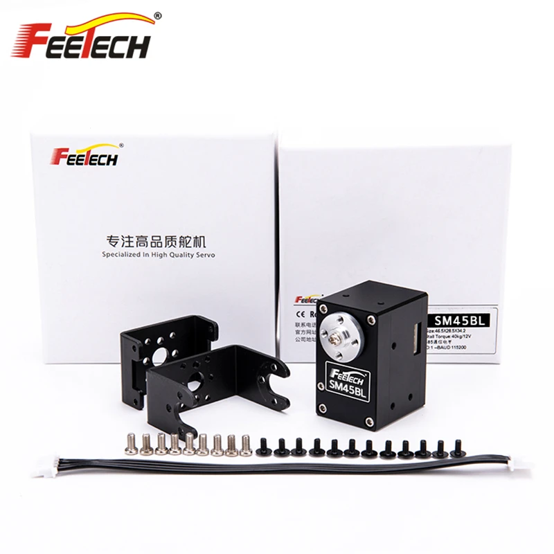 Feetech все металлические 45 кг высокая точность HV 24V 360 градусов полное положение