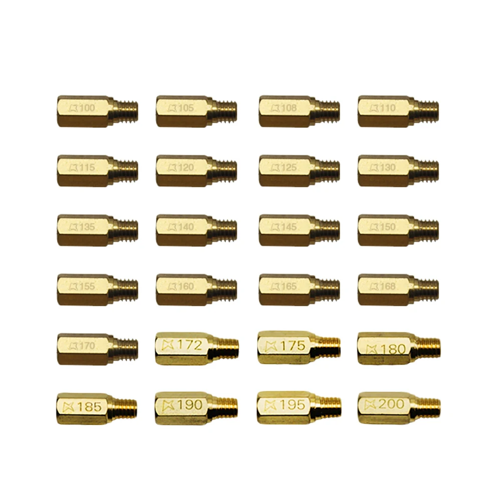 ALCON 10pcs гоночный карбюратор Pilot Jet Main Jet/медленные тиски инжекторы для PWK PWM PJ PE PD FCR