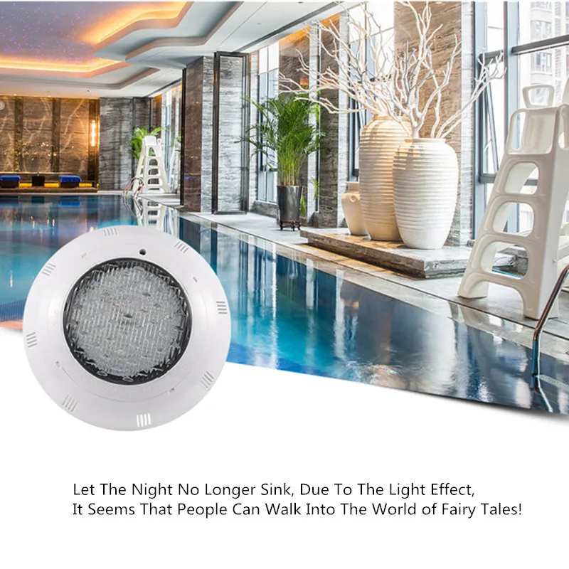 

18W IP68 LED Waterproof Light Swimming Pool Lights Pond Fountain Terrace and Garden Decoration AC12V RGB outdoor Wall Spotlight