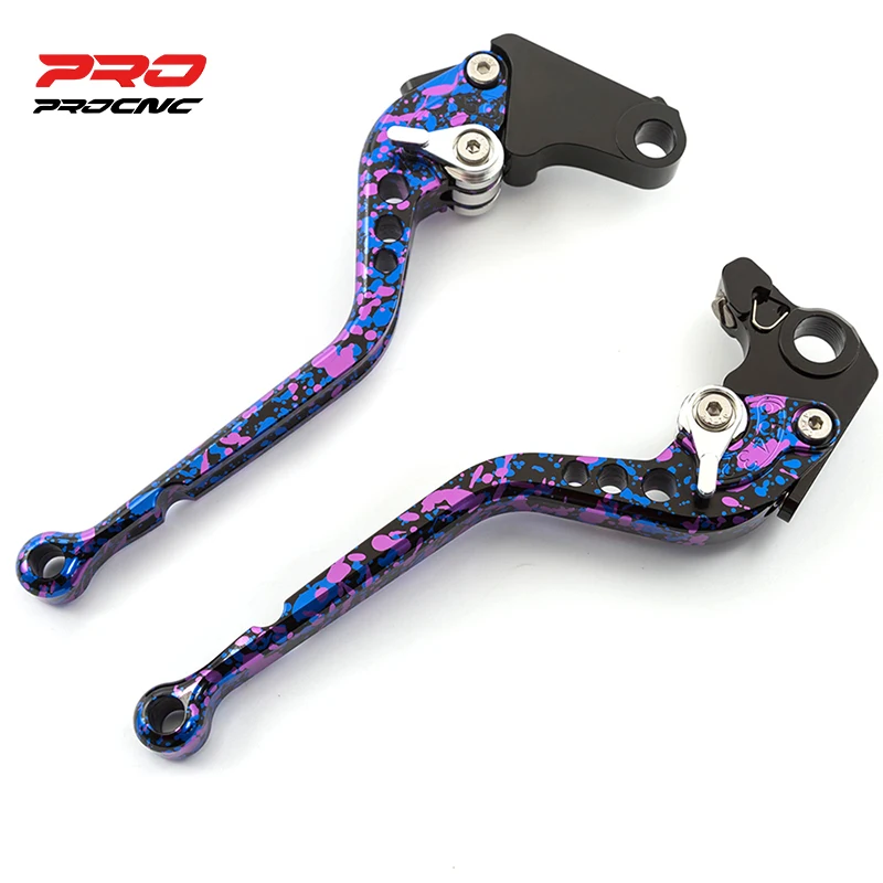 

For Yamaha FZ1 FAZER 2006-2015 Camouflage 3D Motorcycle Brake Clutch Levers Aluminum Adjustable Motorbike Brake Lever Accessorie