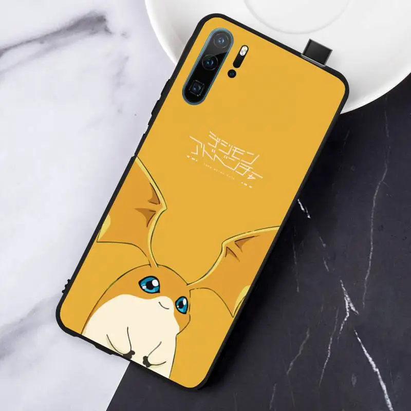 

Japanese Anime Digimon Cute monster Phone Case For Huawei honor Mate P 10 20 30 40 Pro 10i 9 10 20 8 x Lite