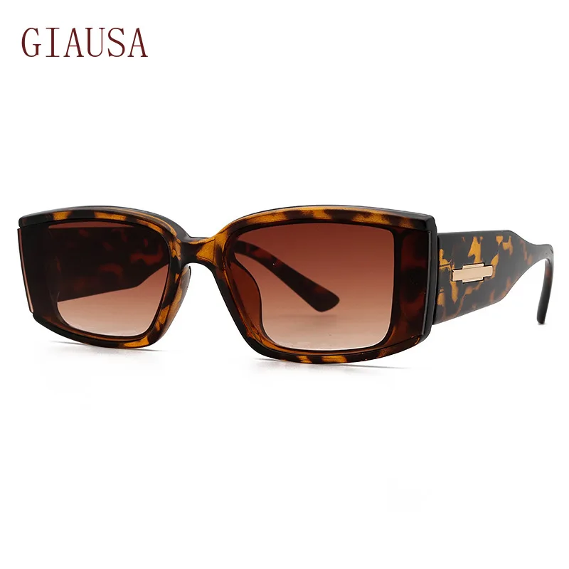

GIAUSA2021 new net red ins trend small frame personality Fashion Sunglasses Women's Sunglasses yellow night vision glasses