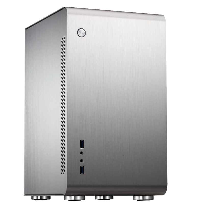 JONSBO U3 алюминиевый корпус поддерживает большой источник питания MicroATX MINI HTPC