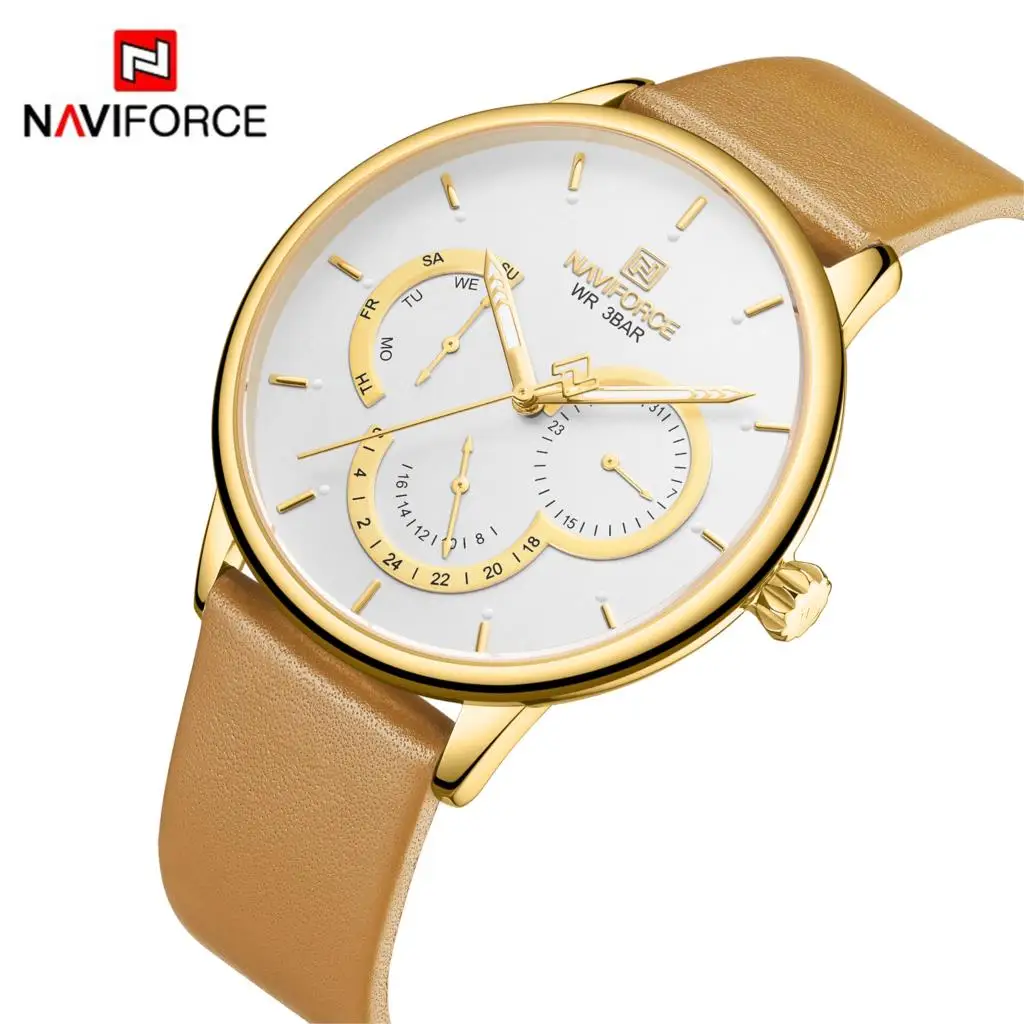 NAVIFORCE часы Мужские лучший бренд класса люкс модные военные армейские Бизнес