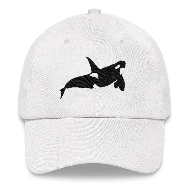 Изысканная бейсбольная шапка с вышивкой акулы для мужчин спортивная улицы