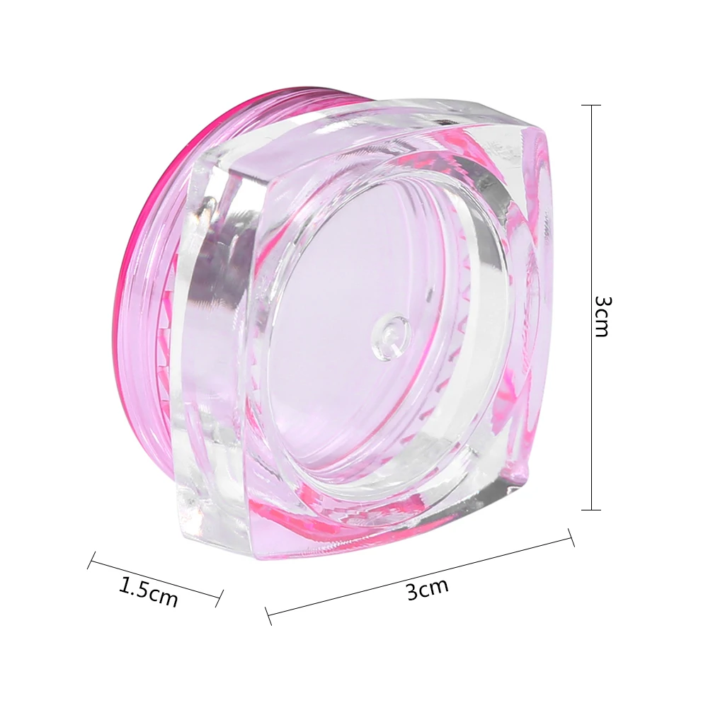 10 шт. маленькие косметические Бутылочки для маникюра|Многоразовые бутылки| |