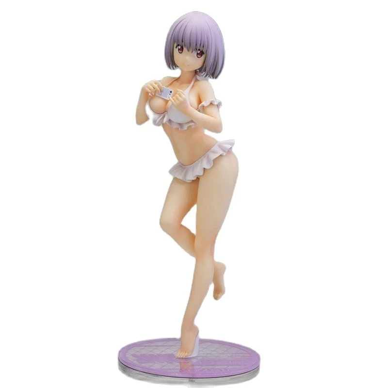 

Japanese Anime Girl Figure Alphamax 2% SSSS.GRIDMAN Akane Shinjou Rikka Takarada Swimsuit PVC Action Figure Toy Collectible Doll