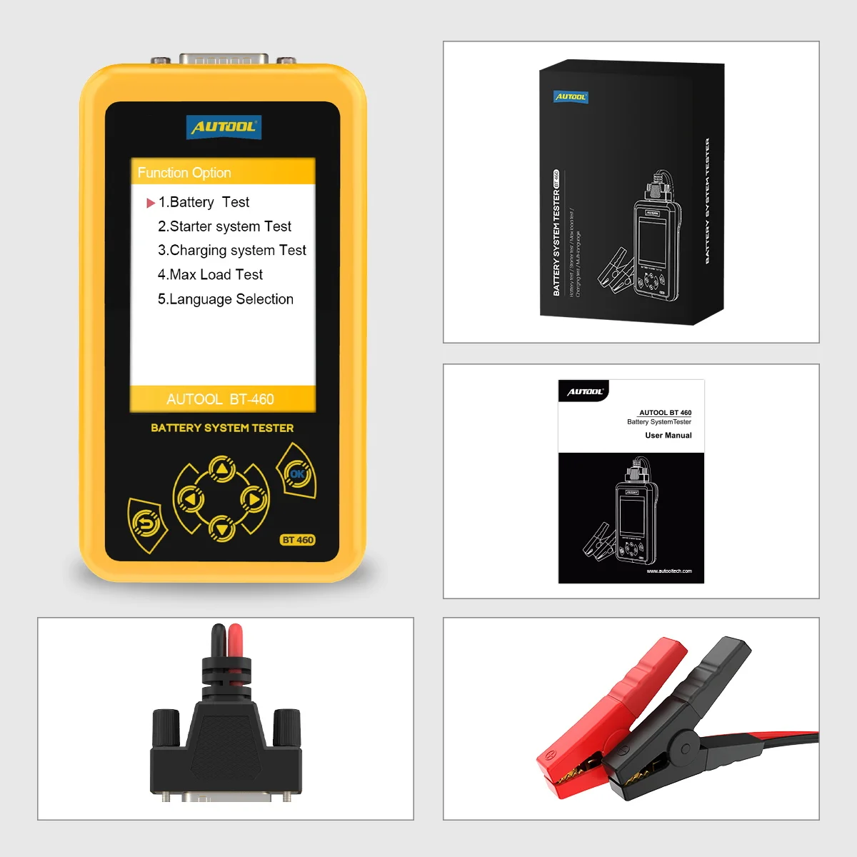 

Bt460 Car Battery Tester Digital Analysis Instruments Cca Agm Gel Auto Battery Analyzer 12v 24v Diagnostic Tool For Truck