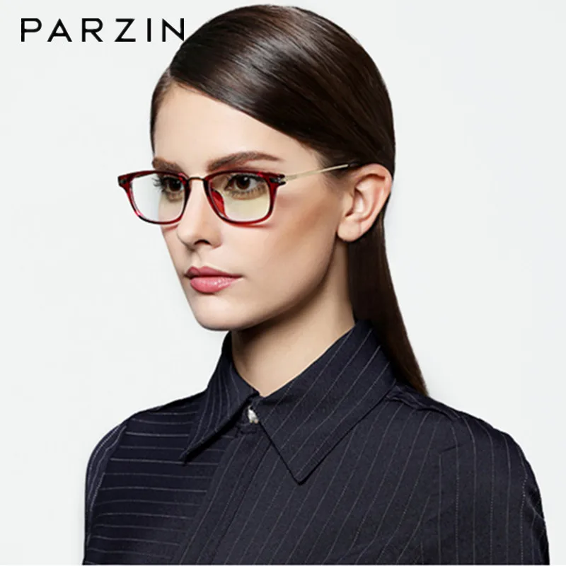 

Женские оправы для очков PARZIN Tr90 Opitcal, оправа для очков для женщин, аксессуары для очков, чехол 5018