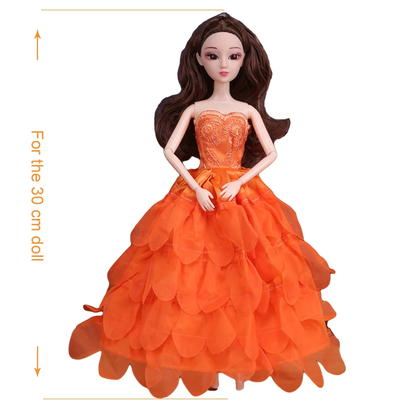 Cute Daily Half a pack skirts Princess Skirt Doll Clothes Fashion Dress Party Gown for Barbie Accessories |