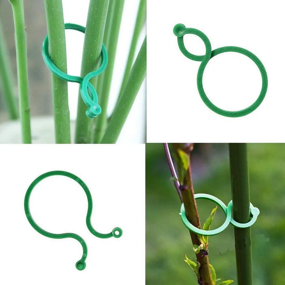 

20/50/100 Pcs Plant Support Garden Clips Trellis for Vine Vegetable Tomato To Grow Upright Garden Plant Stand Tool