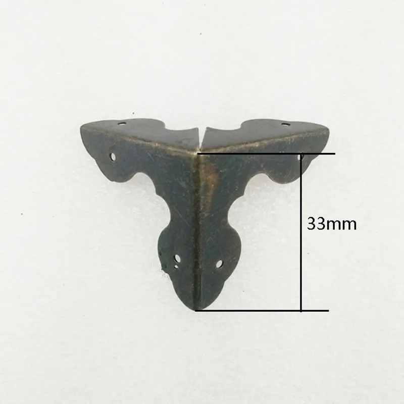 

4 шт., декоративные уголки для чемодана, 33 мм