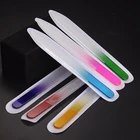 1 шт., разноцветные стеклянные буферы для ногтей