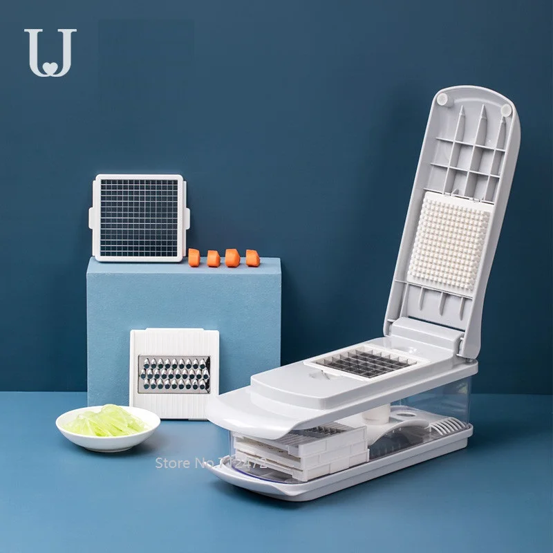 Xiaomi Jordan&ampJudy 6 In 1 Multi-function Vegetable Slicer Cutter Fruit Peeler Manual Kitchen Chopper | Обустройство дома