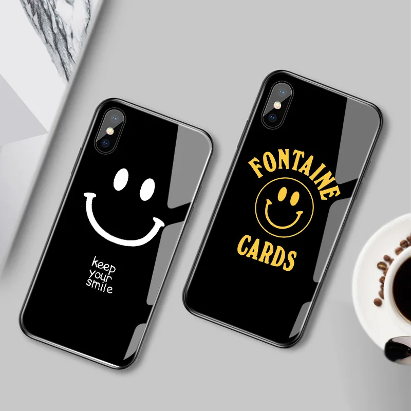 Светящийся чехол со светодиодной вспышкой для iPhone 13 Pro Max 12 mini 11 с закаленным