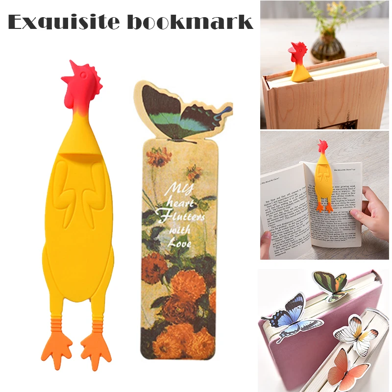 

Cute Creatives Novelty Bookmarks Paper Reading Book Page Marker Stationery Office Supplies Bookmark For Kids Adult Bookmark