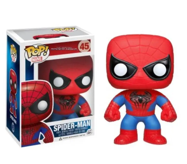 Оригинальная Коллекционная модель FUNKO POP Человек-паук 2 герой виниловые