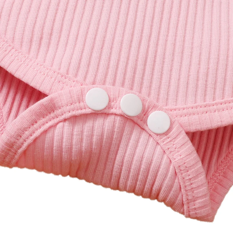 

WEIXINBUY 2Pcs Fashionable Little Girls Outfit, Round Collar Fly Sleeve Romper +Suspender Skirt