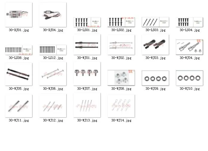 

Автомобиль JYRC 9130 XLH 1/16 RC, все запасные части 30-SJ01 ~ 30-ZJ05, корпус автомобильного двигателя, рулевой бампер, крышка рулевого колеса, серводифференциал и т. д. s