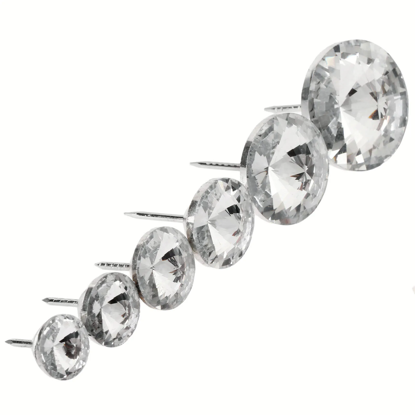 10 шт. хрустальные мебельные гвозди декоративные шпильки с бриллиантами гвоздики