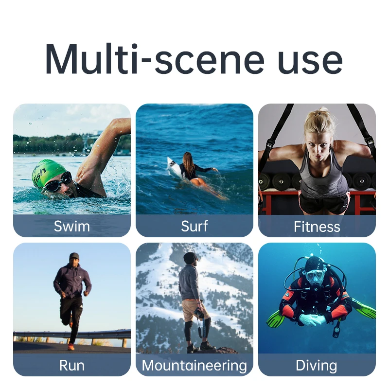 for xiaomi sony wireless earphone bone conduction bluetooth swimming ipx8 waterproof headphone with 32g ram mp3 music microphone free global shipping