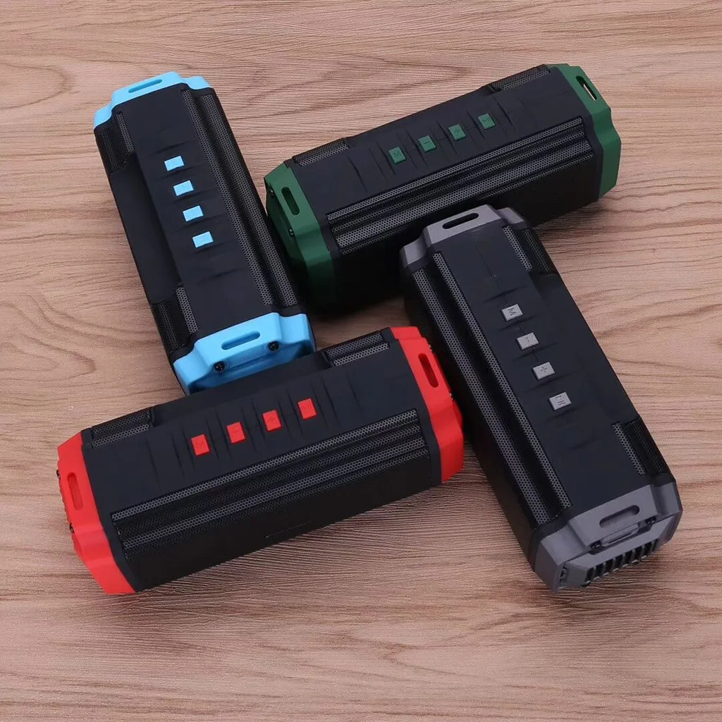 Bluetooth Колонка HIPERDEAL стерео сабвуфер двойной динамик FM USB микрофон Портативная