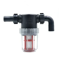 50 mesh ultrafine filtration easy install transparent water filter spraying machine use accessories agriculture barbed interface