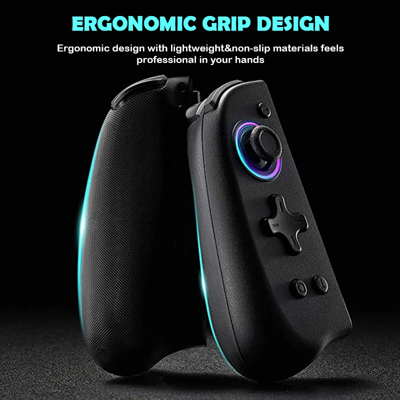 Джойстик Switch Joy-Con беспроводной геймпад с пробуждением и Цветной подсветкой