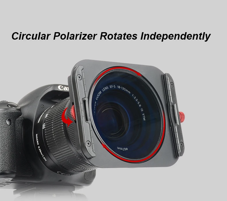 Комплект держателей магнитных фильтров Kase ударопрочный комплект 100 мм