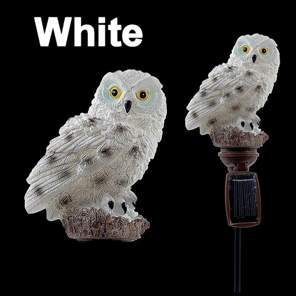 

Solar Owl Solar Light Outdoor Rainproof Simulation Plastic Home Outdoor Yard Garden Solar Light IP65 Waterproof