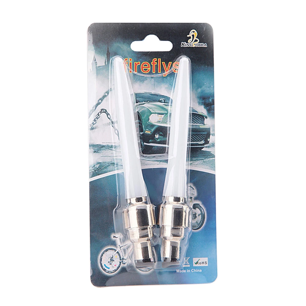 2 шт. светодиодный колпачки вентиля шины фары для езды ночью предупреждающие огни