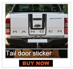 1 шт. виниловые наклейки на заднюю дверь для ranger 2012 2013