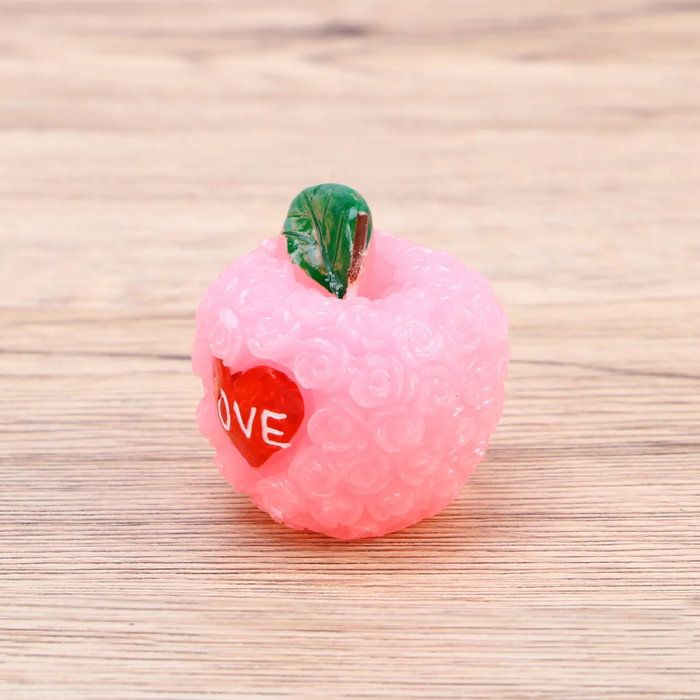 Ароматизированная Свеча в форме яблока рождественская свеча из парафина и