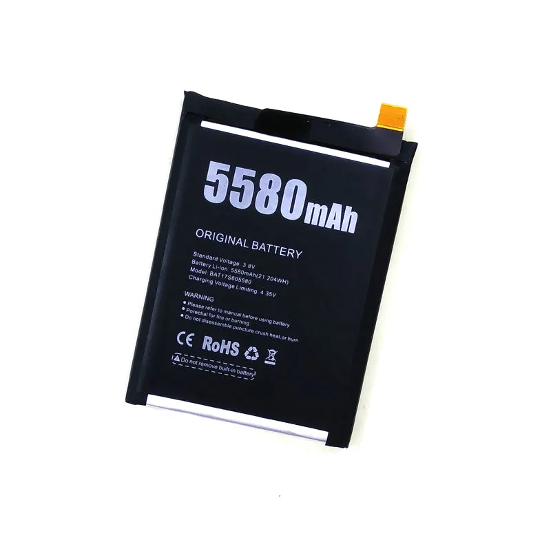 Батарея WESTROCK BAT17S605580 5580 мАч BAT17M15580 и для сотового телефона DOOGEE S60|Аккумуляторы