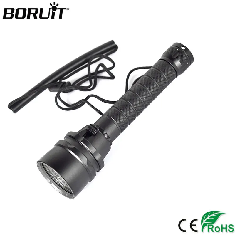 BORUIT 5 светодиодный L2 светильник для ныряния с аквалангом вспышка