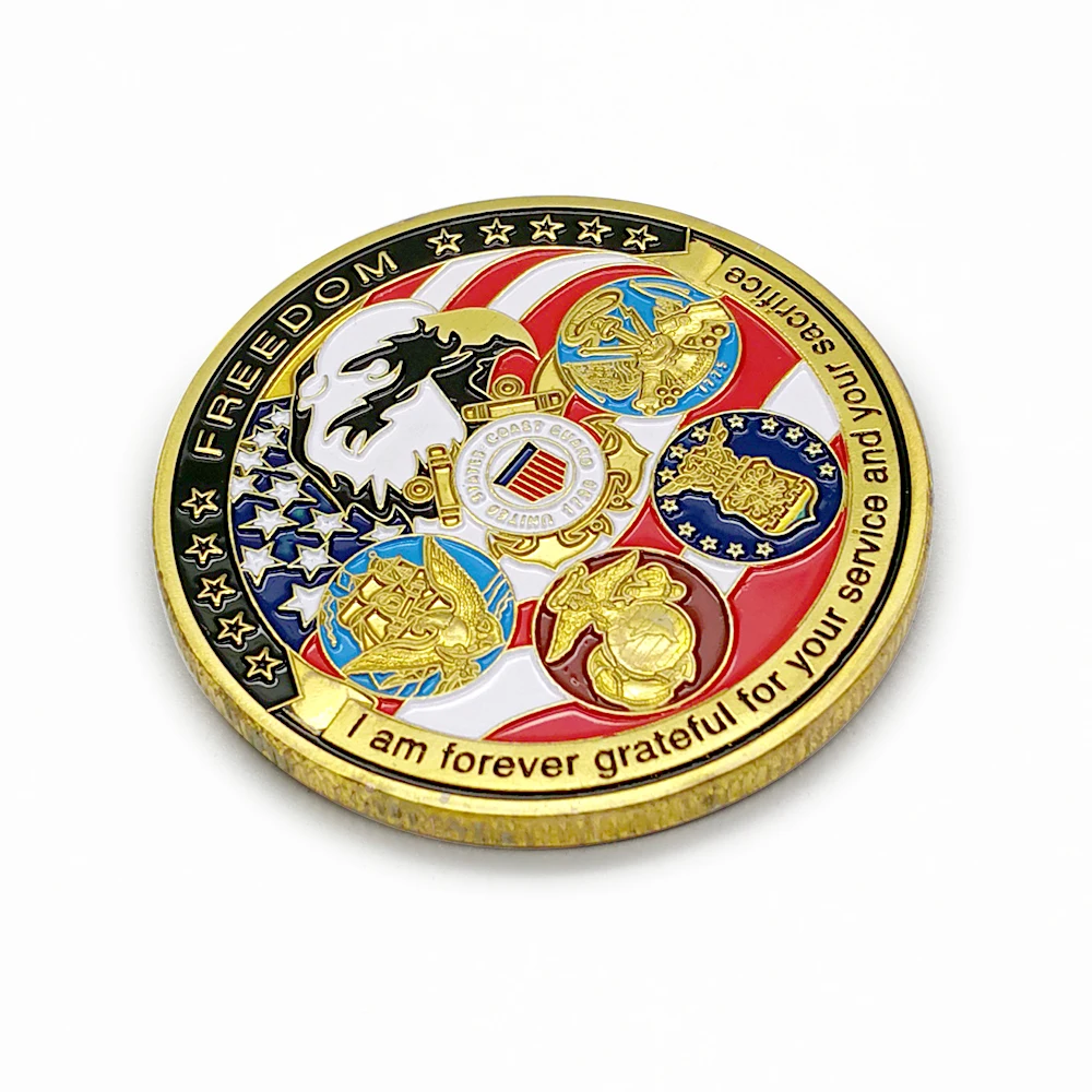 Военные военно воздушные силы США морской корпус береговая охрана памятная