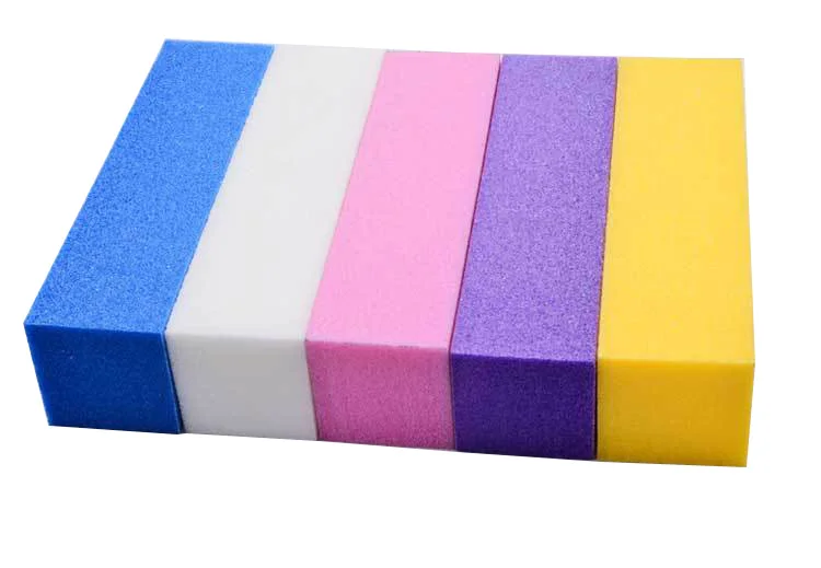 4 шт./лот шлифовальная губка пилка для ногтей буферный блок УФ гель лака сделай