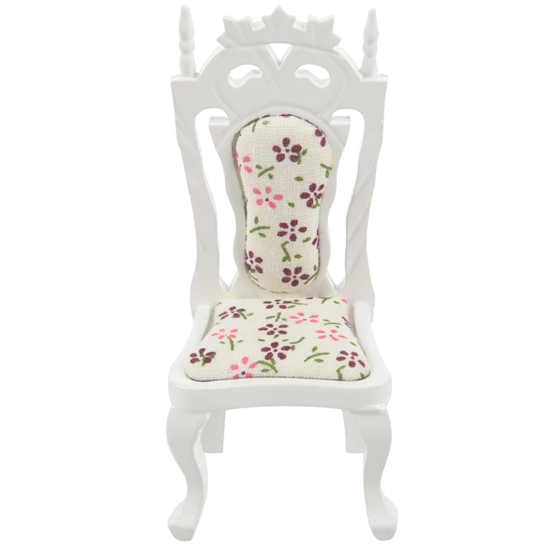 1/12 кукольный домик миниатюрная винтажная мебель для гостиной стул