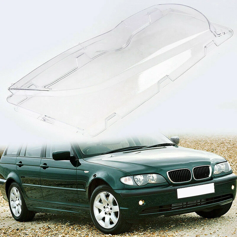 Передняя фара для BMW E46 3 серии 2001 2006 прозрачная 2 шт.|Абажуры| |