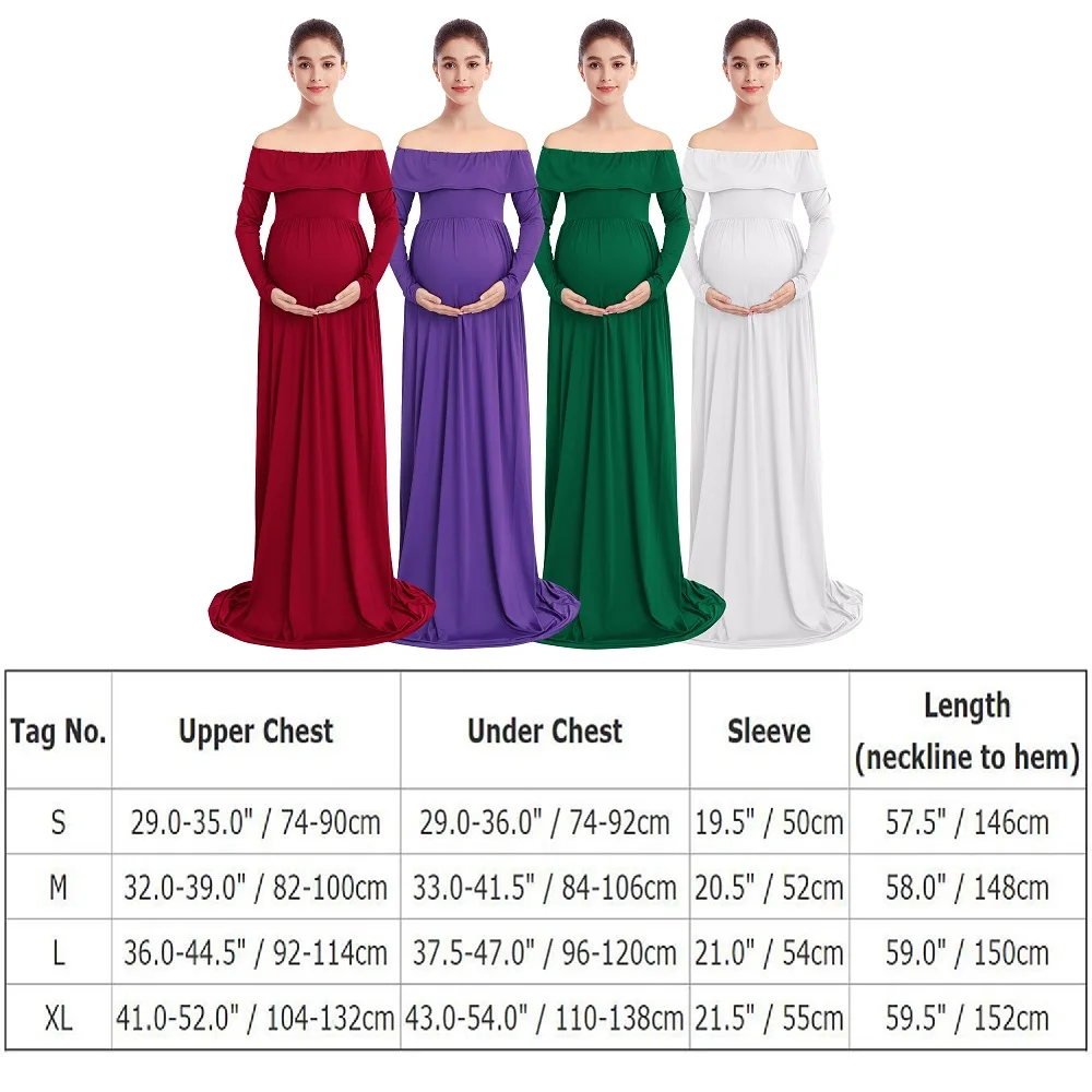 Платье для беременных с длинным рукавом Макси длинное платье женские костюмы