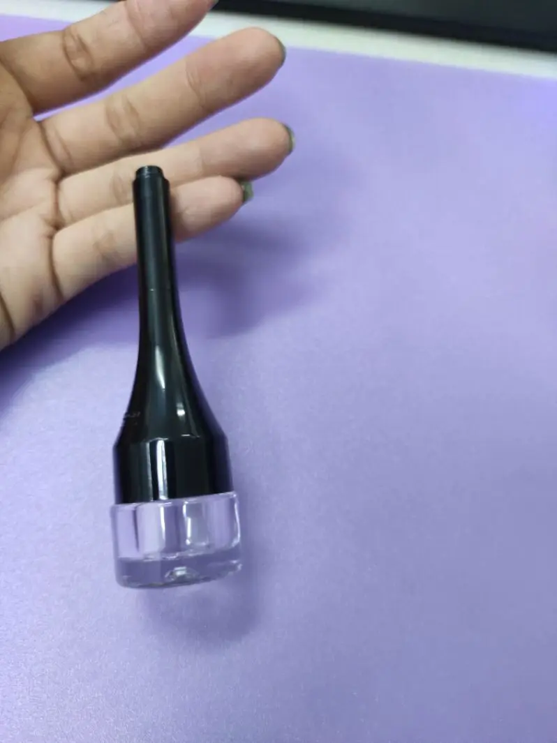 1000 шт. круглых 3 мл пустых теней для век чехол подводка глаз крем банки ногтей